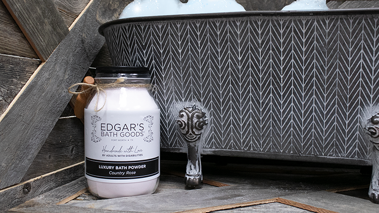 Country Rose Bath Powder